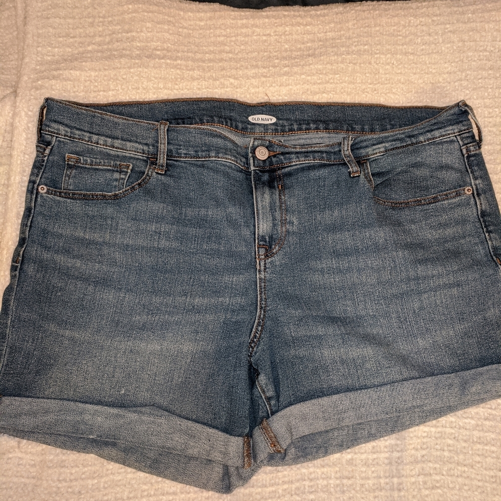 Old Navy Jean Shorts Sz 14